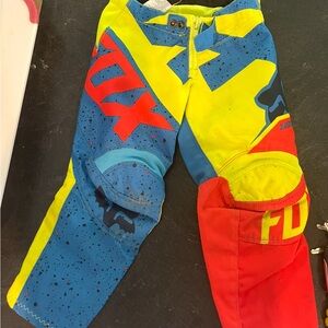Fox Kids Vibrant Racing Pants